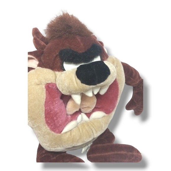 Looney Tunes Taz/Tasmanian Devil Plush-Six Flags Texas Exclusive-2012-12 inch - Picture 5 of 7